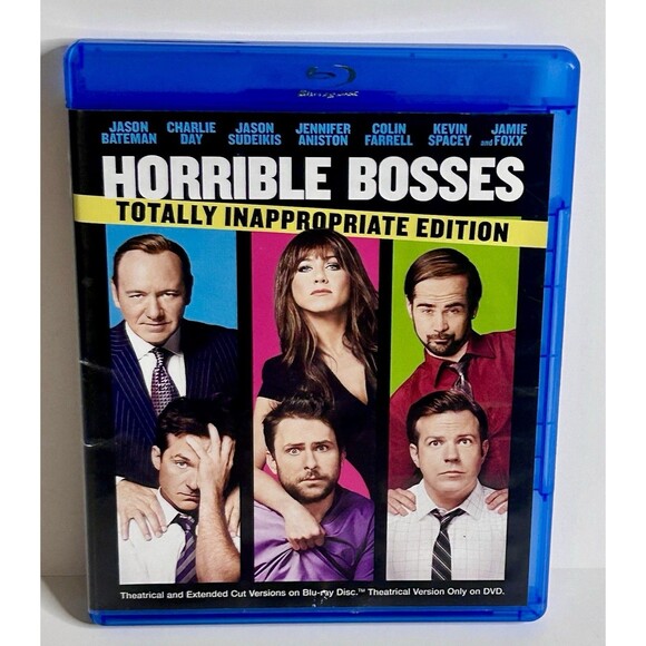 Horrible Bosses (Totally Inappropriate Edition) Blu-ray. Used. Played & Tested. - Picture 1 of 3
